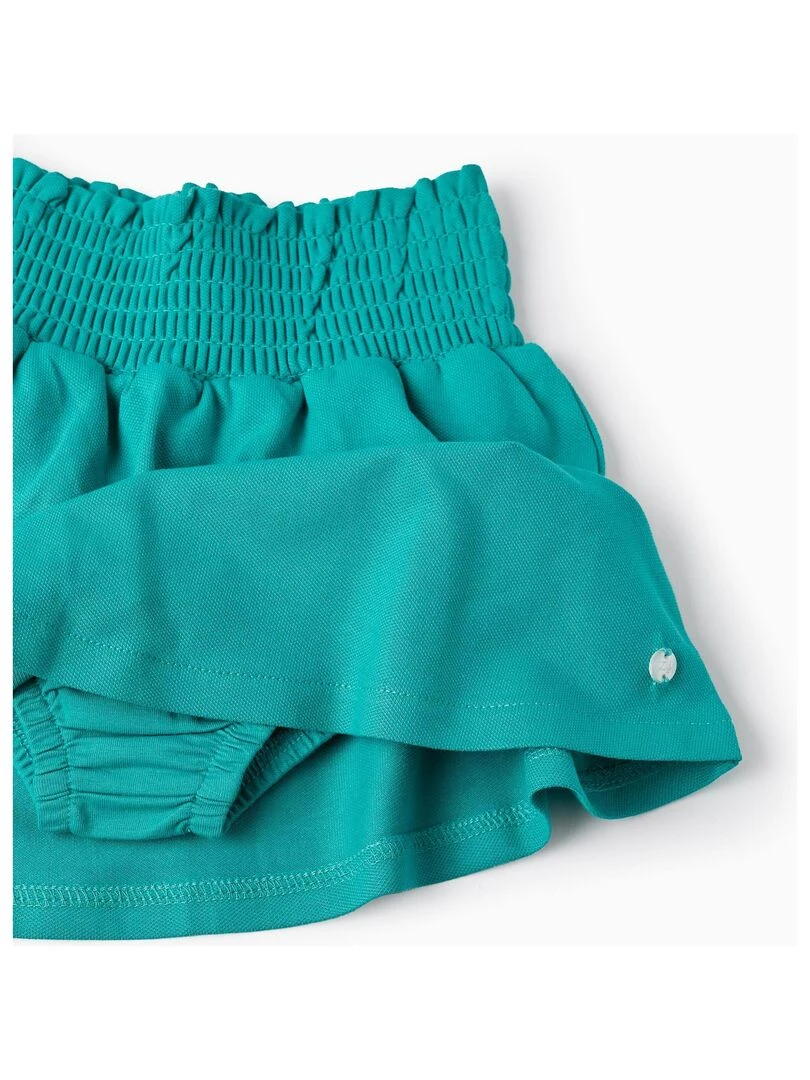 Jupe en coton avec culotte intégrée pour bébé fille  MATISSE   Vert