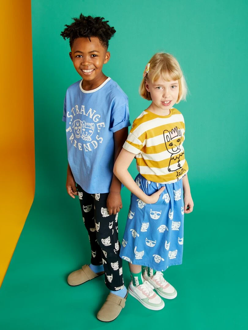 Jupe patineuse X Little Bad Wolf   Bleu