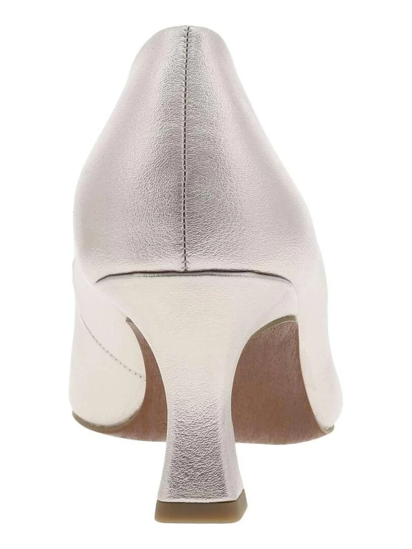 MARCO TOZZI   Escarpins talon bobine   Gris