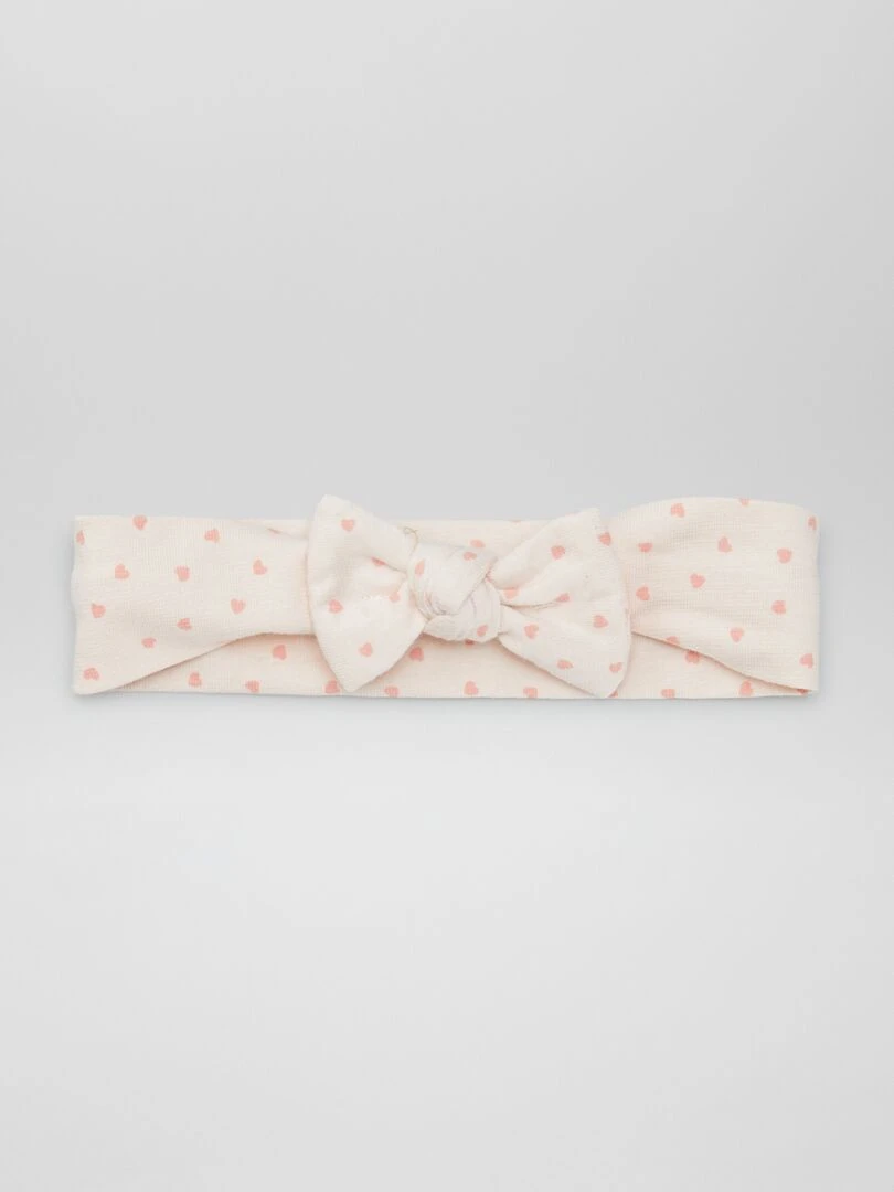 Lot de 2 bandeaux fantaisies   Rose