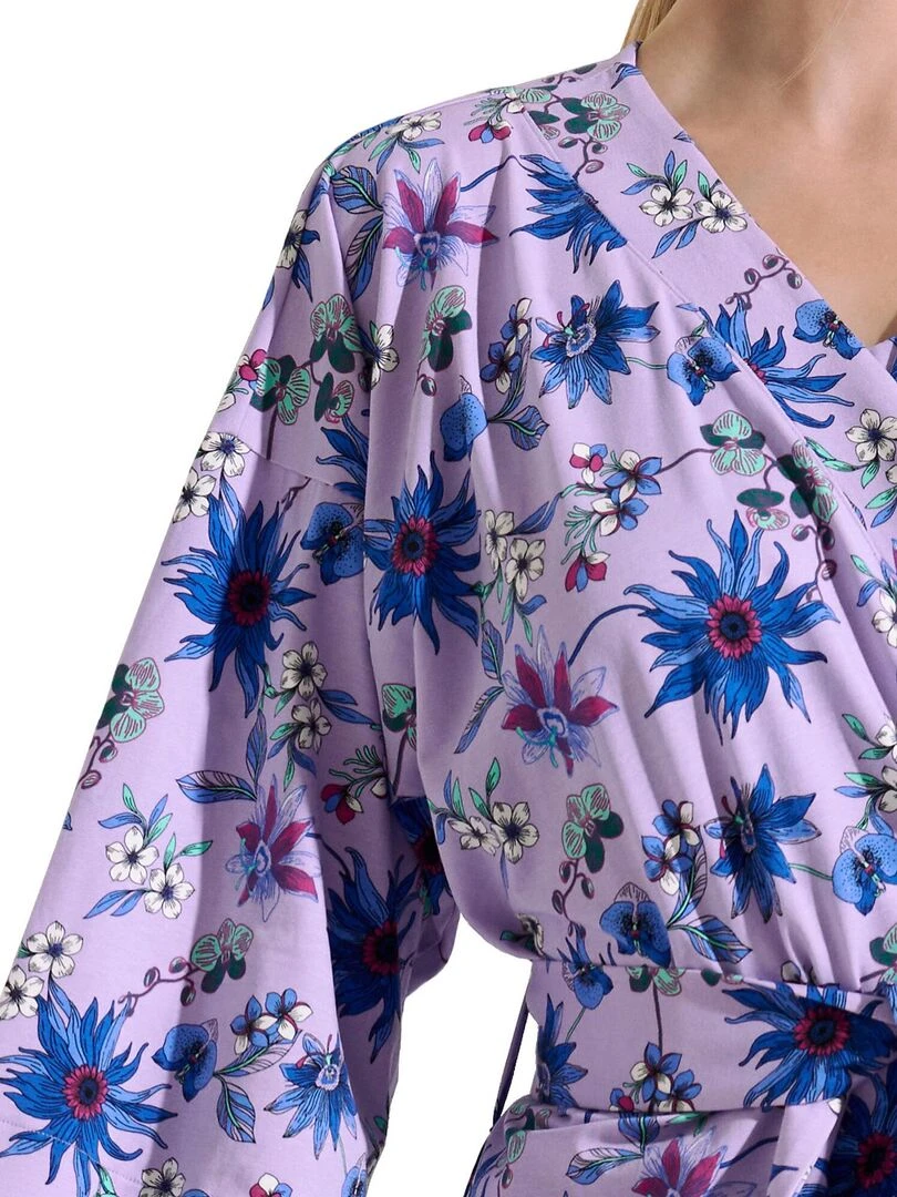 Déshabillé Flowers   Violet