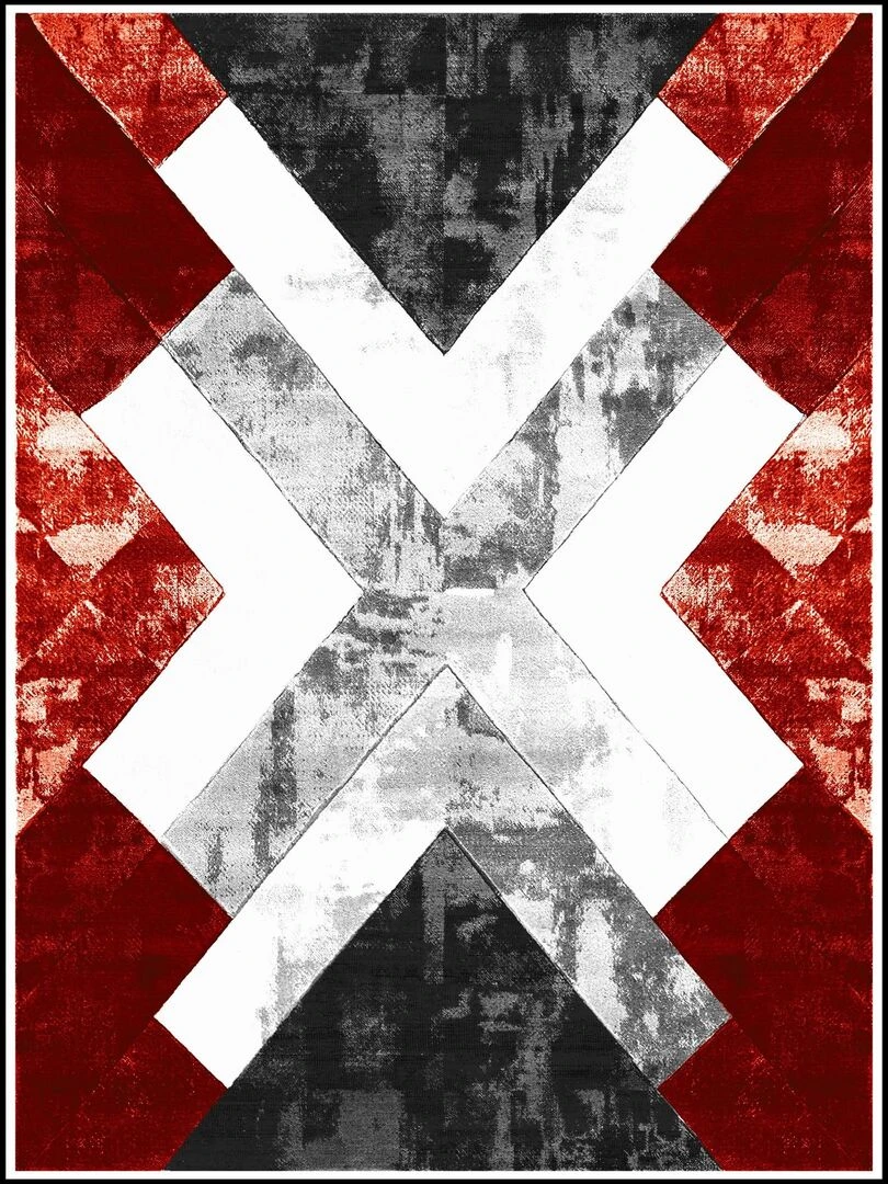 Tapis X Rouge Rouge
