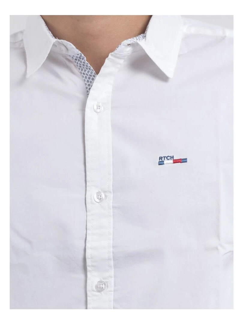 Chemise manches longues TARTIK   Blanc