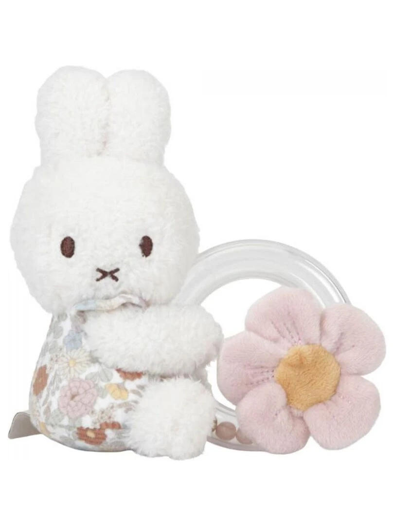 Hochet Miffy avec anneau Vintage Flowers N/A