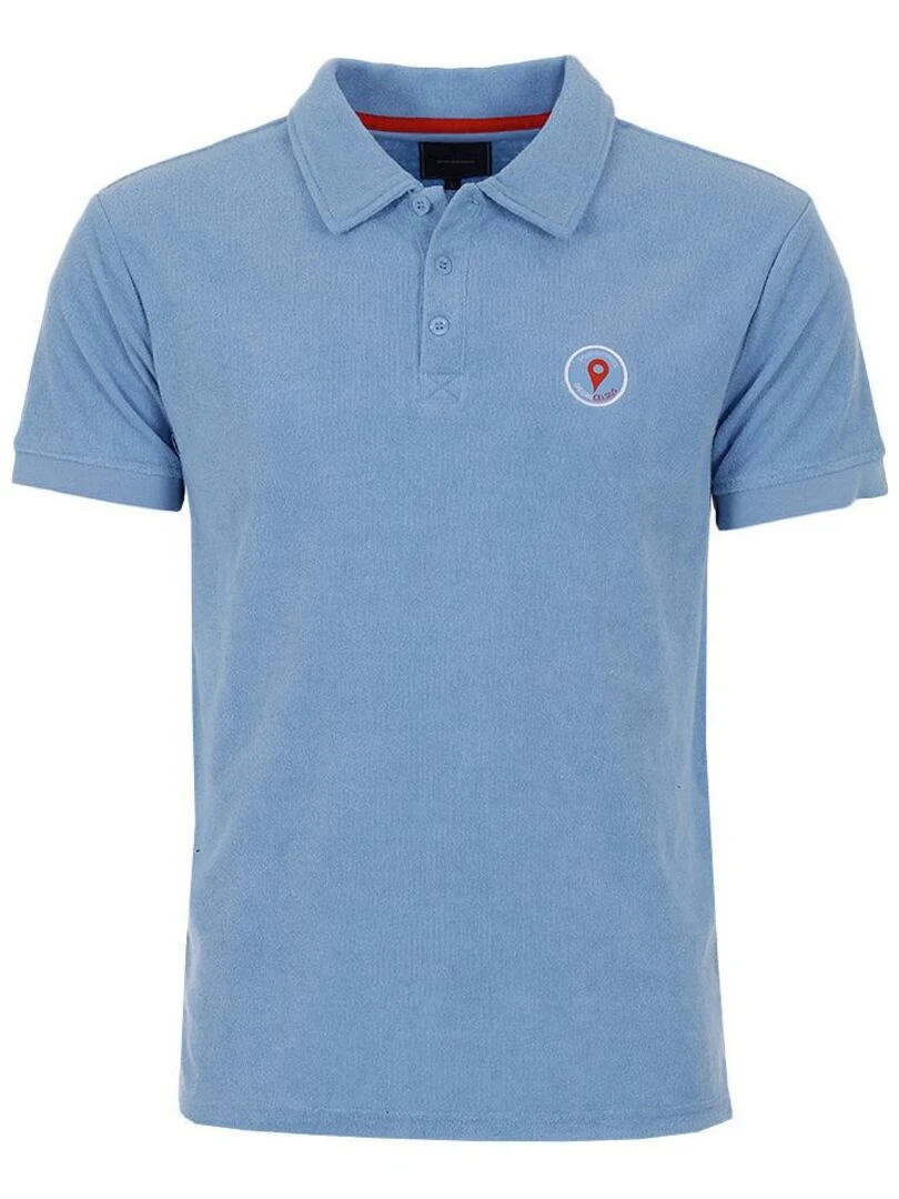 Polo manches courtes homme CEPONG DEGRE CELSIUS Bleu ciel