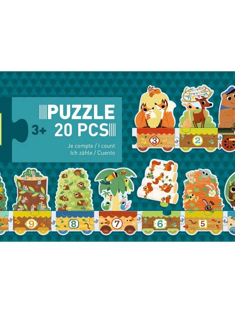 Puzzle 20 pièces : Je compte   N/A