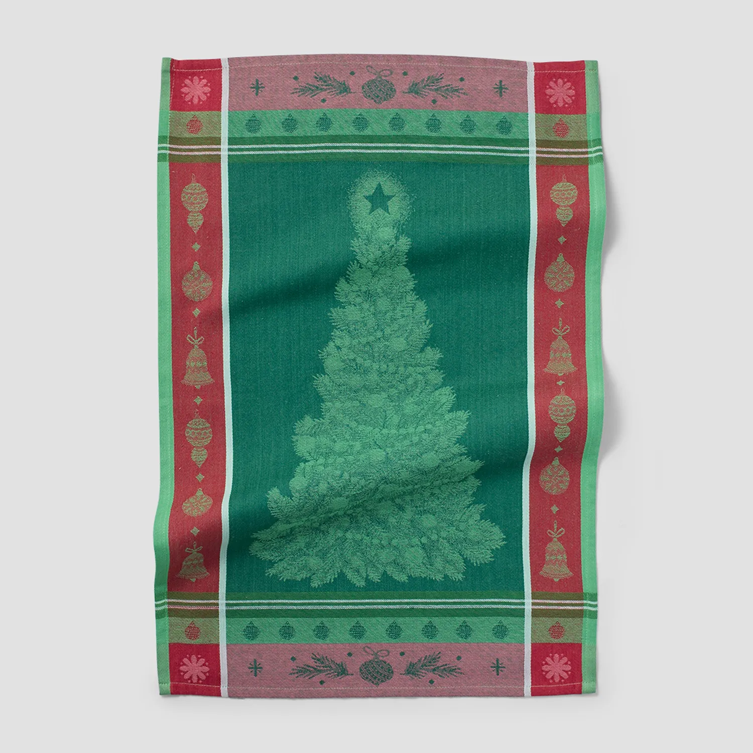 Sur La Table Tree Jacquard Kitchen Towel
