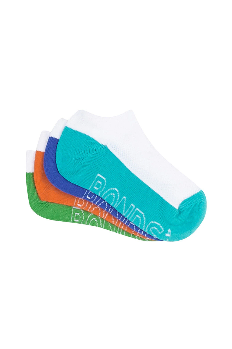 Kids Logo Light Low Cut Socks 4 Pack