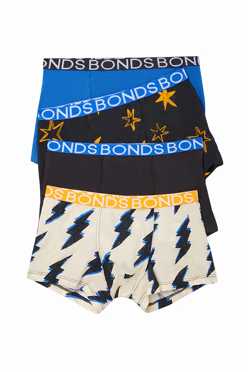 Boys Trunk 4 Pack