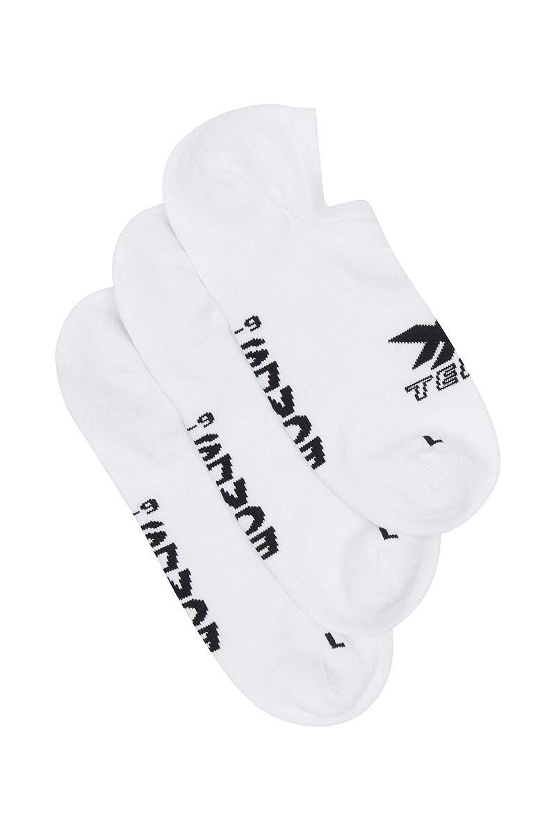 Mens X-Temp No Show Socks 3 Pack