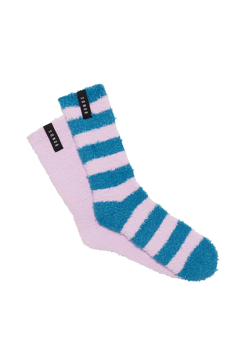 Womens Supersoft Crew Socks 2 Pack