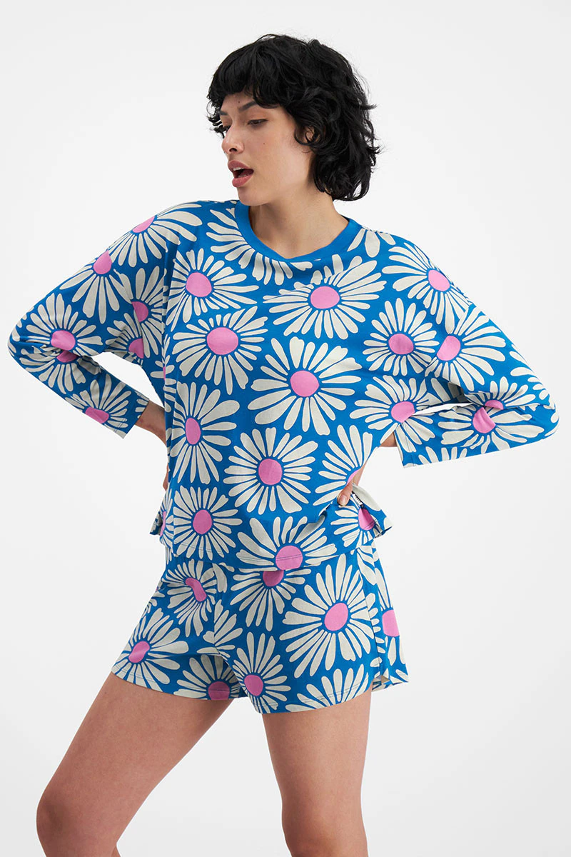 Sleep Relaxed Long Sleeve Aussie Cotton Tee