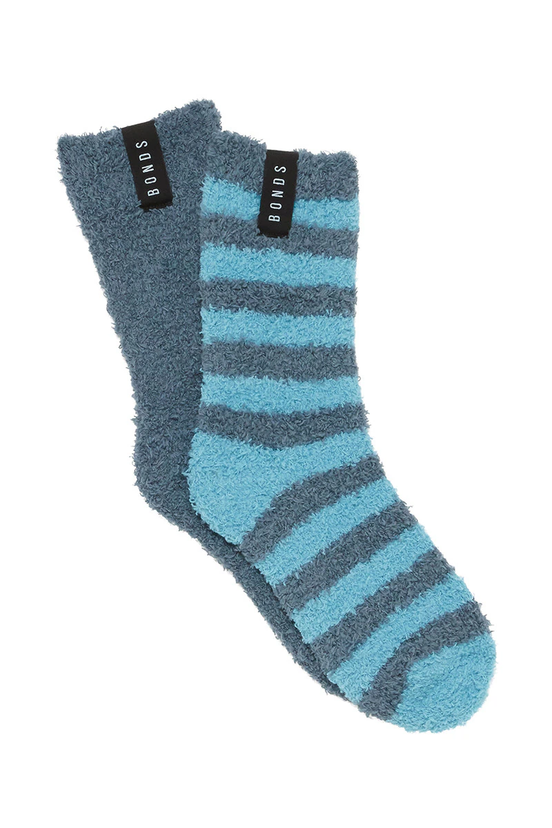 Kids Supersoft Crew Socks 2 Pack