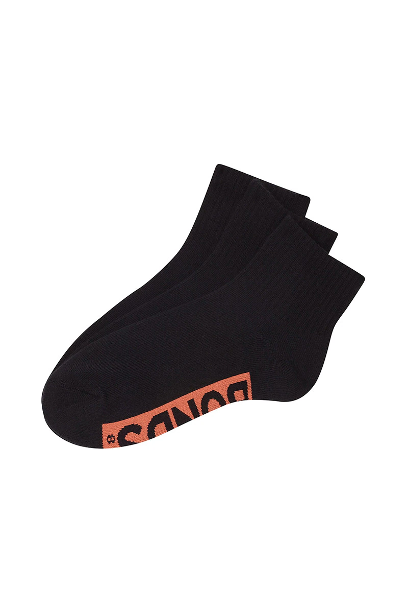 Womens Logo Cushioned Quarter Crew Socks 3 Pack