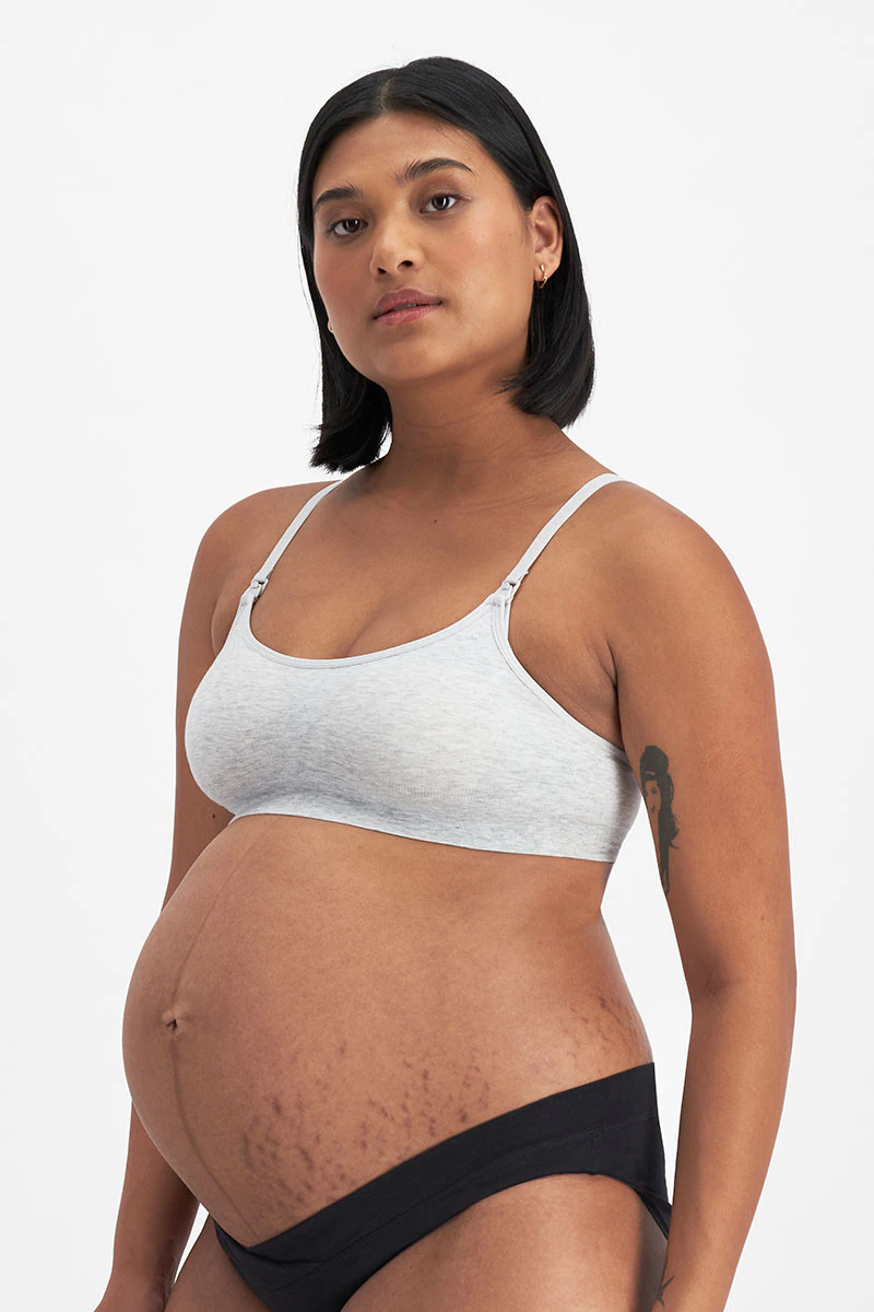 Maternity Wirefree Crop