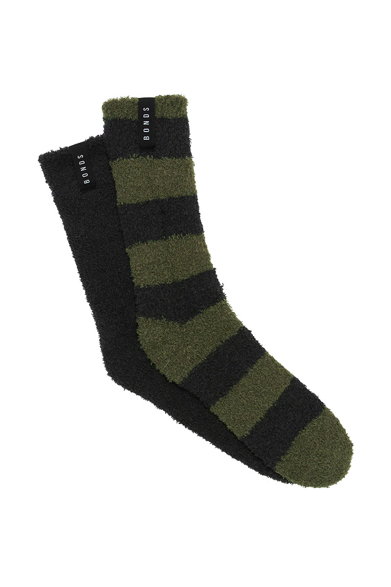 Mens Super Soft Crew Socks 2 Pack