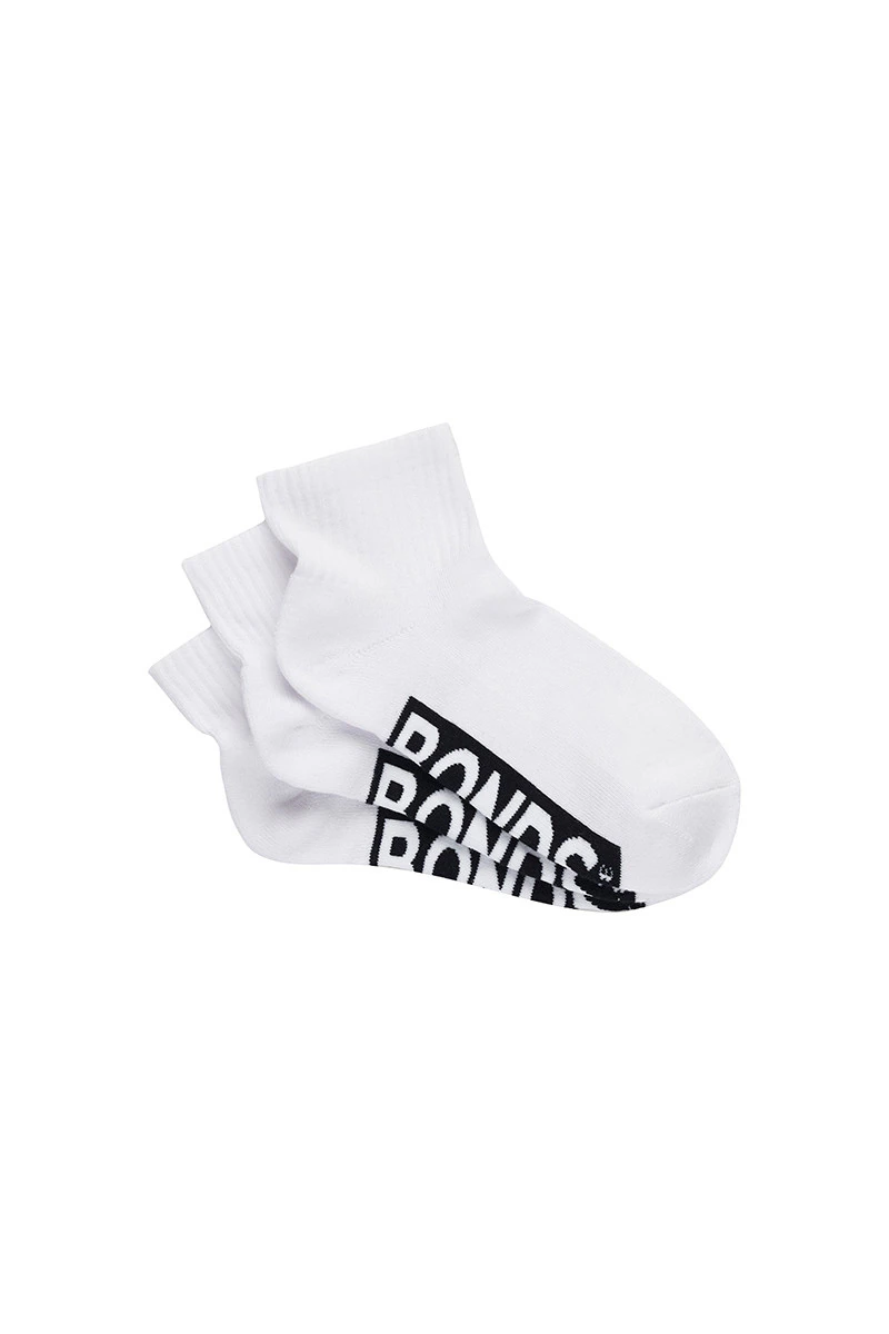 Womens Logo Cushioned Quarter Crew 3 Pack