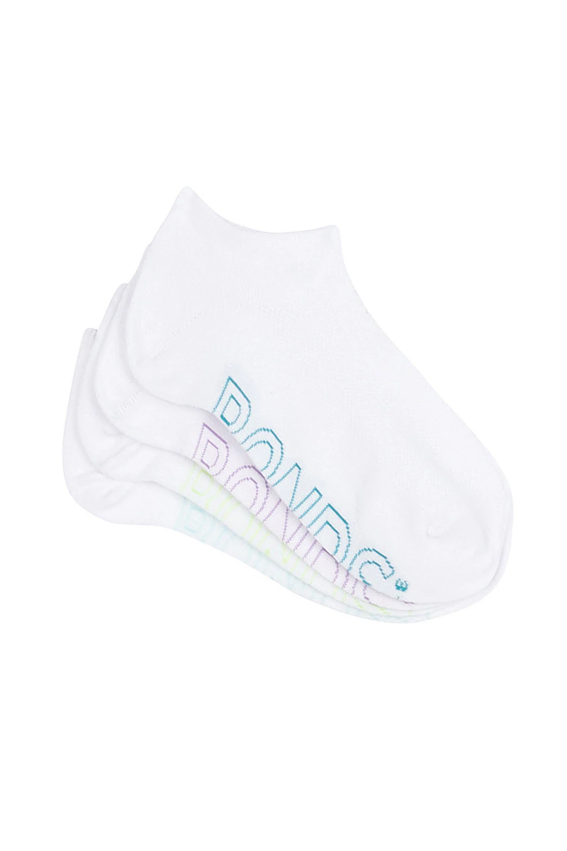 Womens Logo Light Low Cut Socks 4 Pack