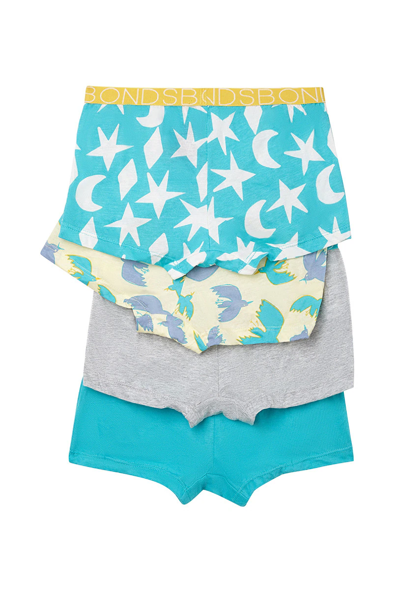 Girls Shortie 4 Pack