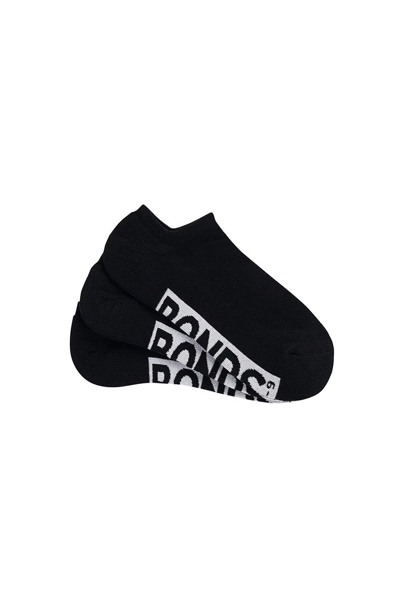 Mens Logo Cushioned No Show 3 Pack