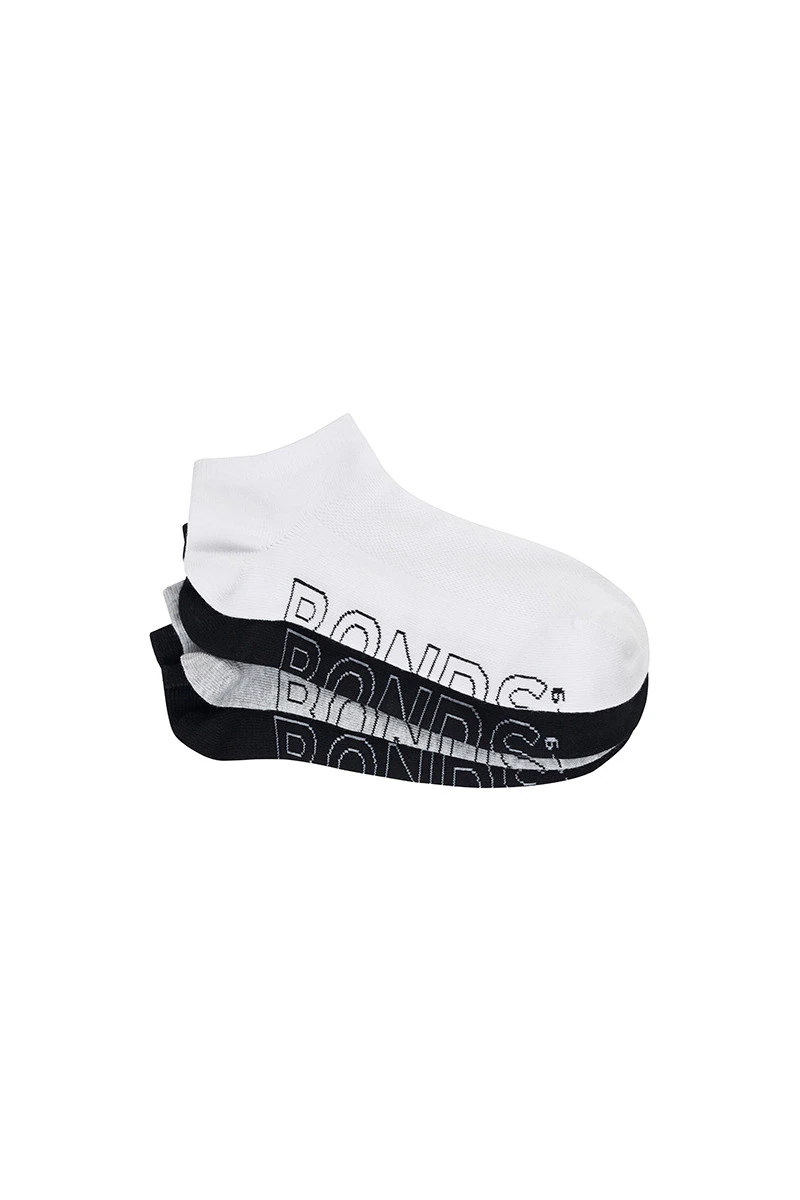 Mens Logo Lightweight Low Cut 4 Pack