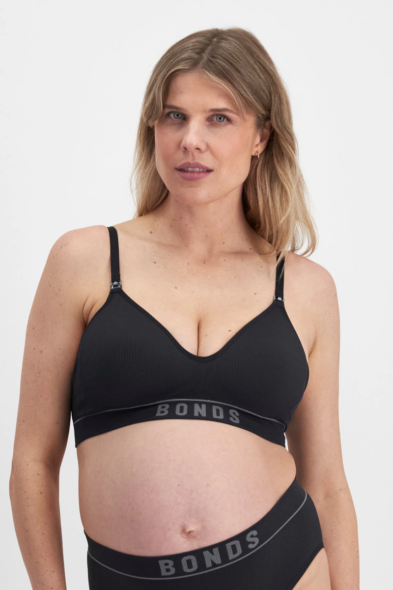 Retro Rib Maternity Wirefree Bra