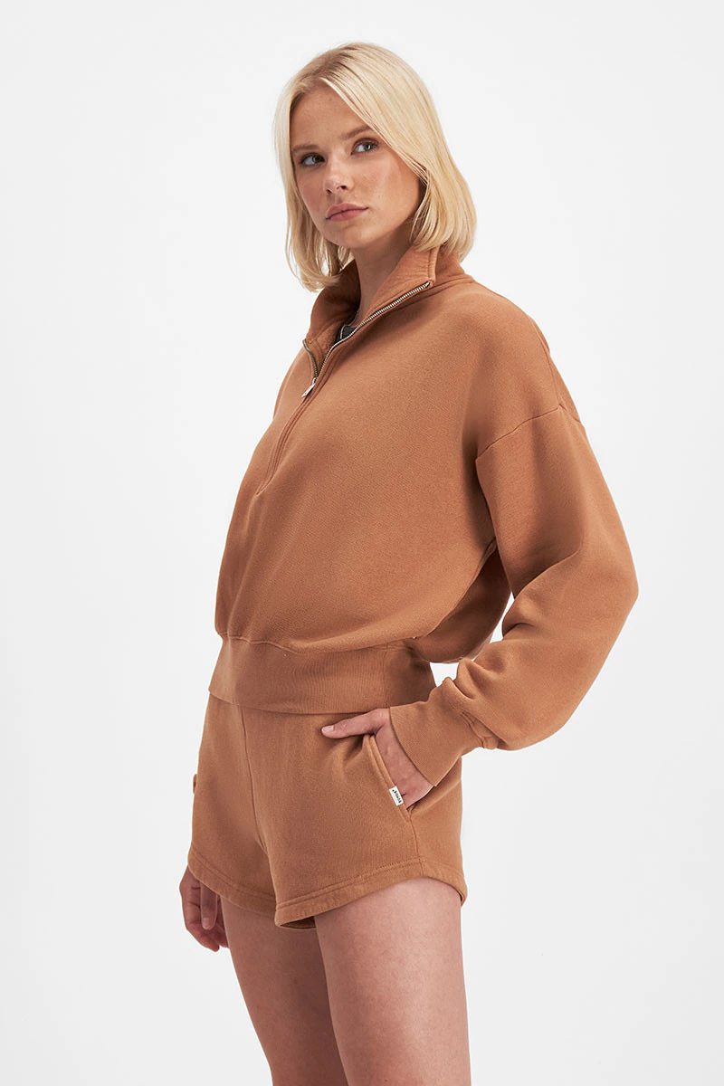Sweats Relaxed Half Zip Pullover
