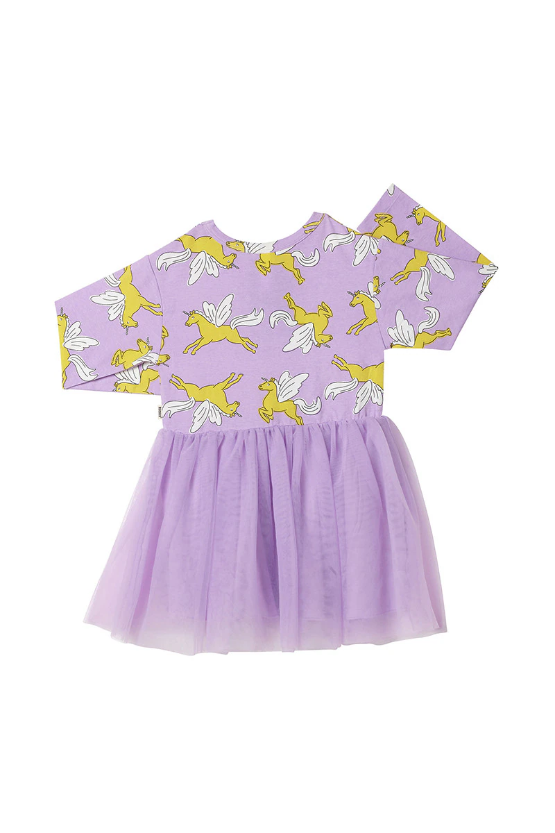 Girls Dance Long Sleeve Tutu Dress