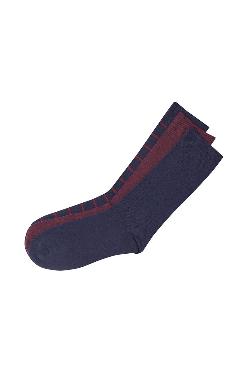 Mens Everyday Crew Socks 3 Pack