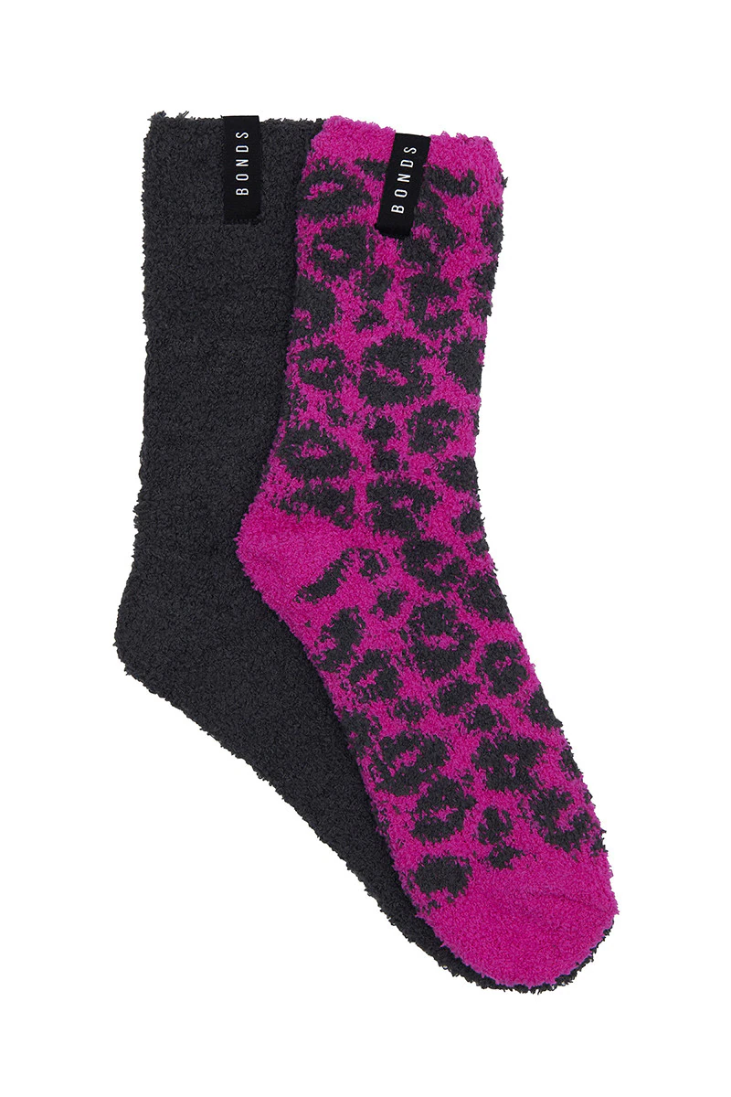 Womens Supersoft Crew Socks 2 Pack