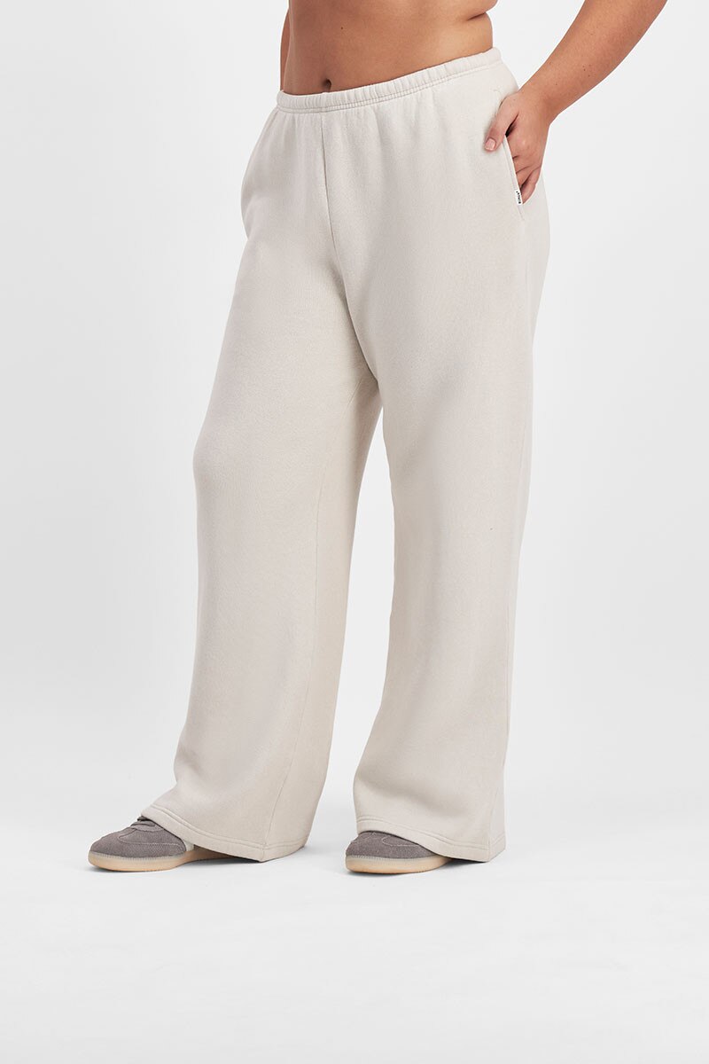 Sweats Fleece Wide Leg Trackie