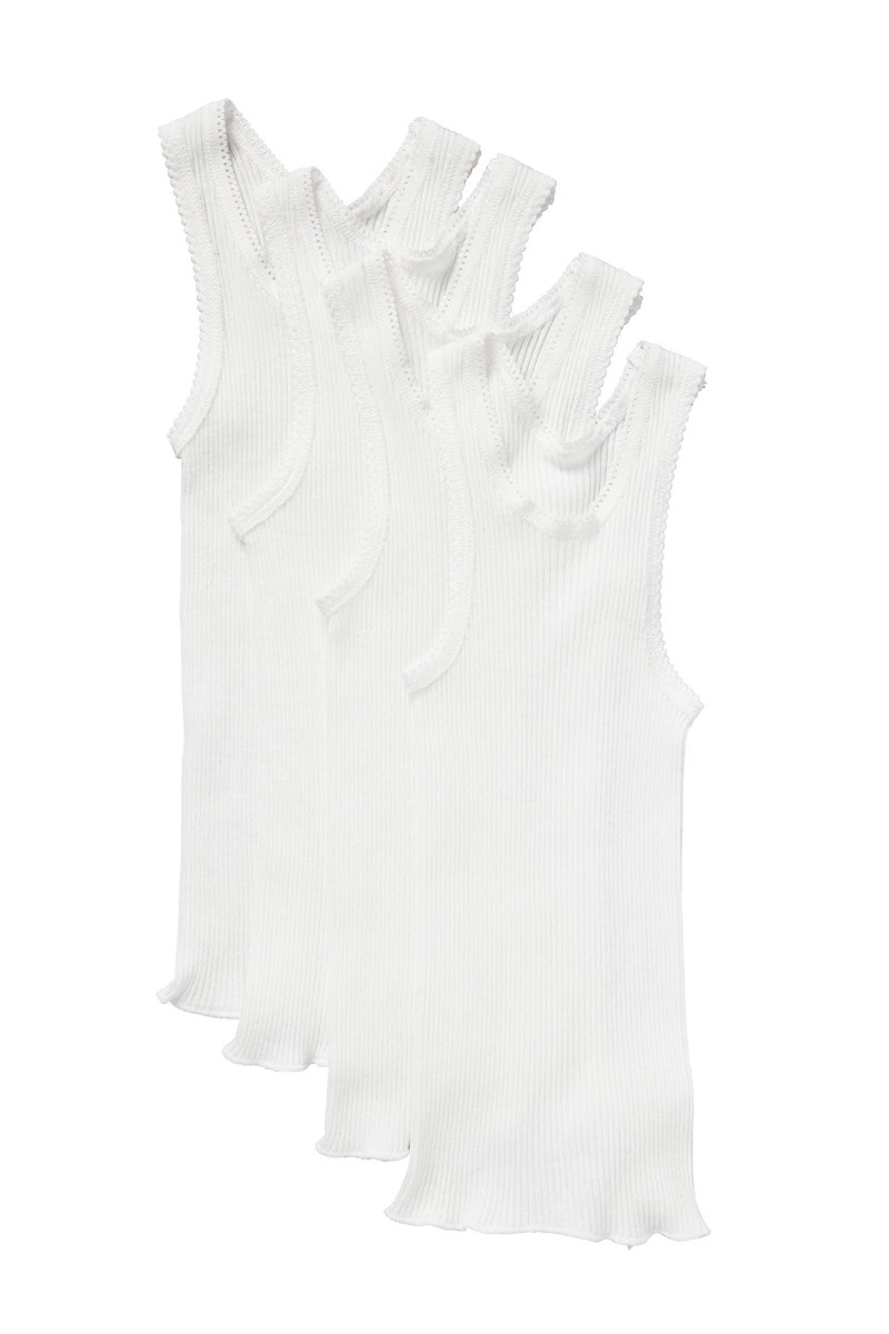 Baby Vest 4 Pack