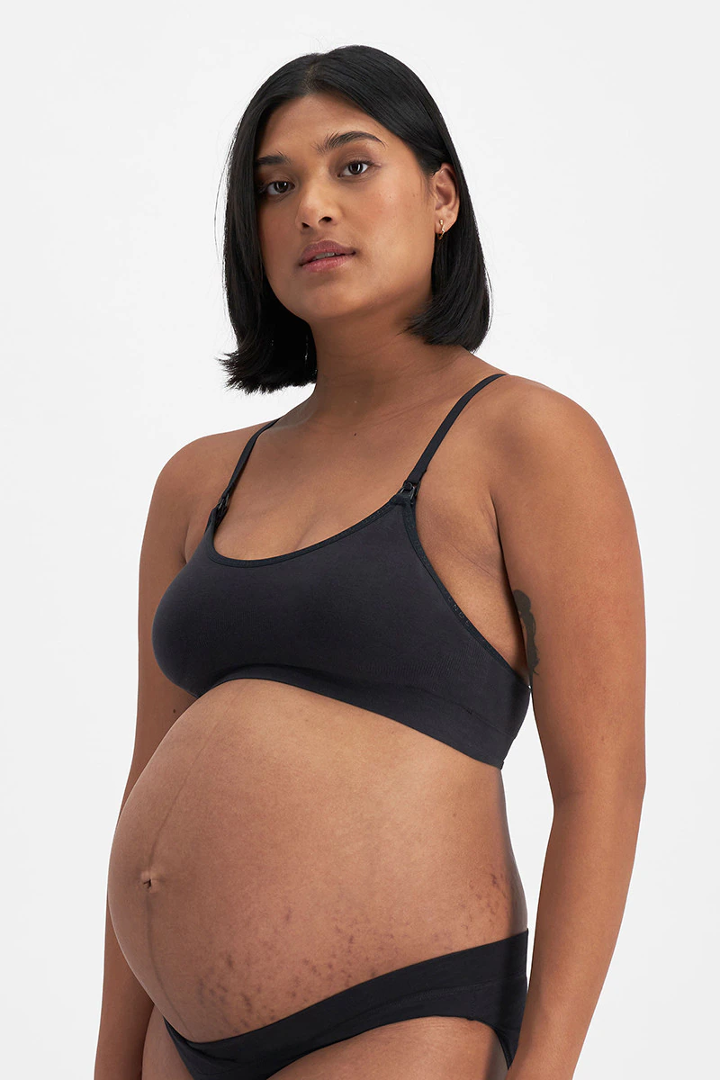 Maternity Wirefree Crop