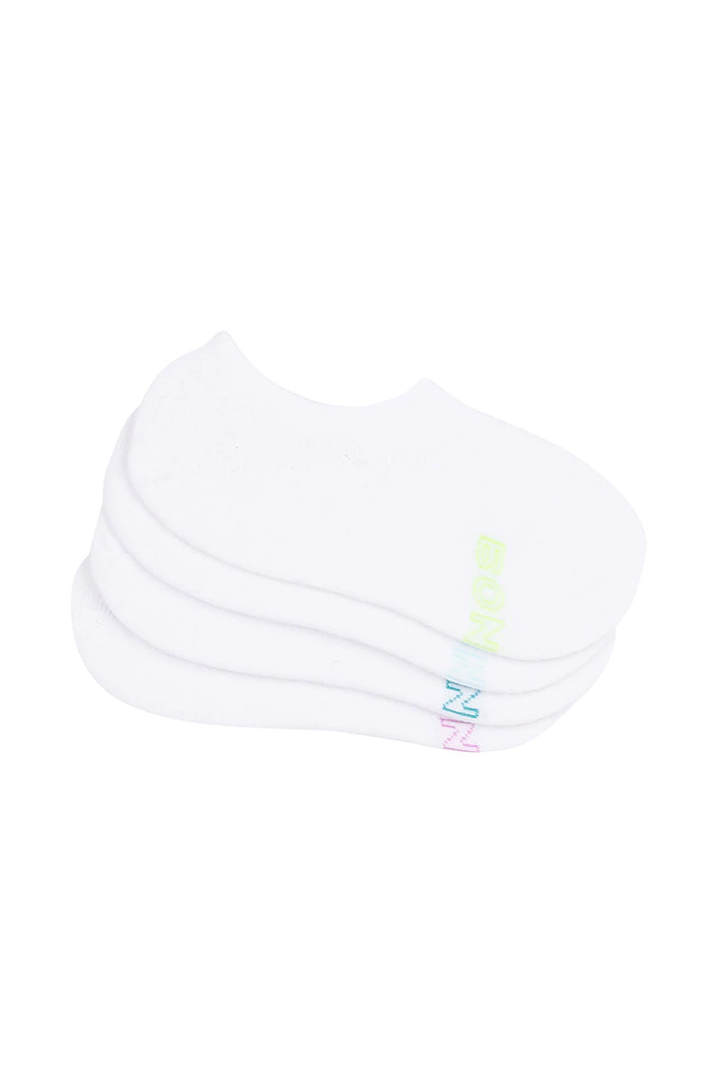 Womens Logo Light Sneaker Socks 4 Pack
