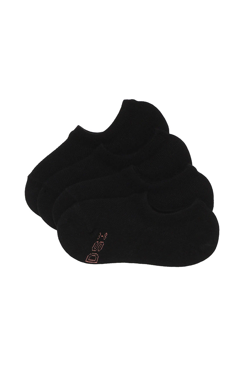 Womens Logo Light Sneaker Socks 4 Pack