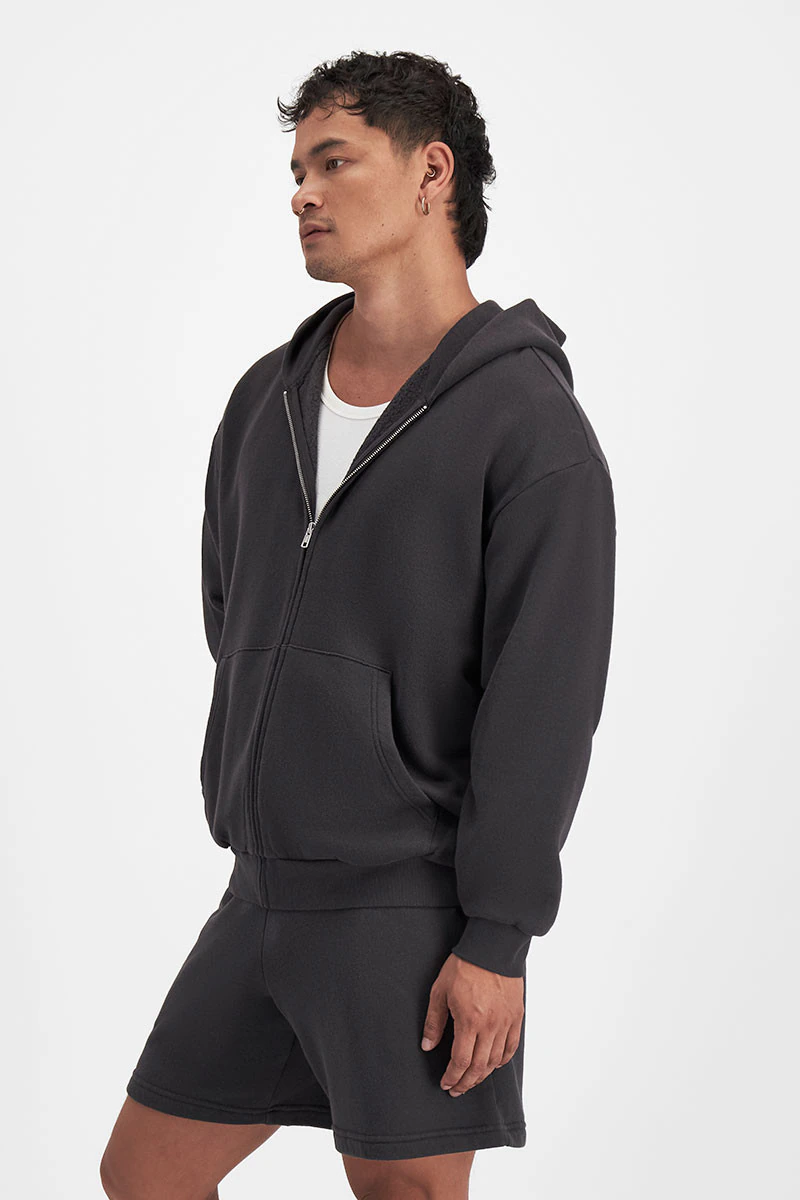 Sweats Relaxed Fleece Zip Hoodie