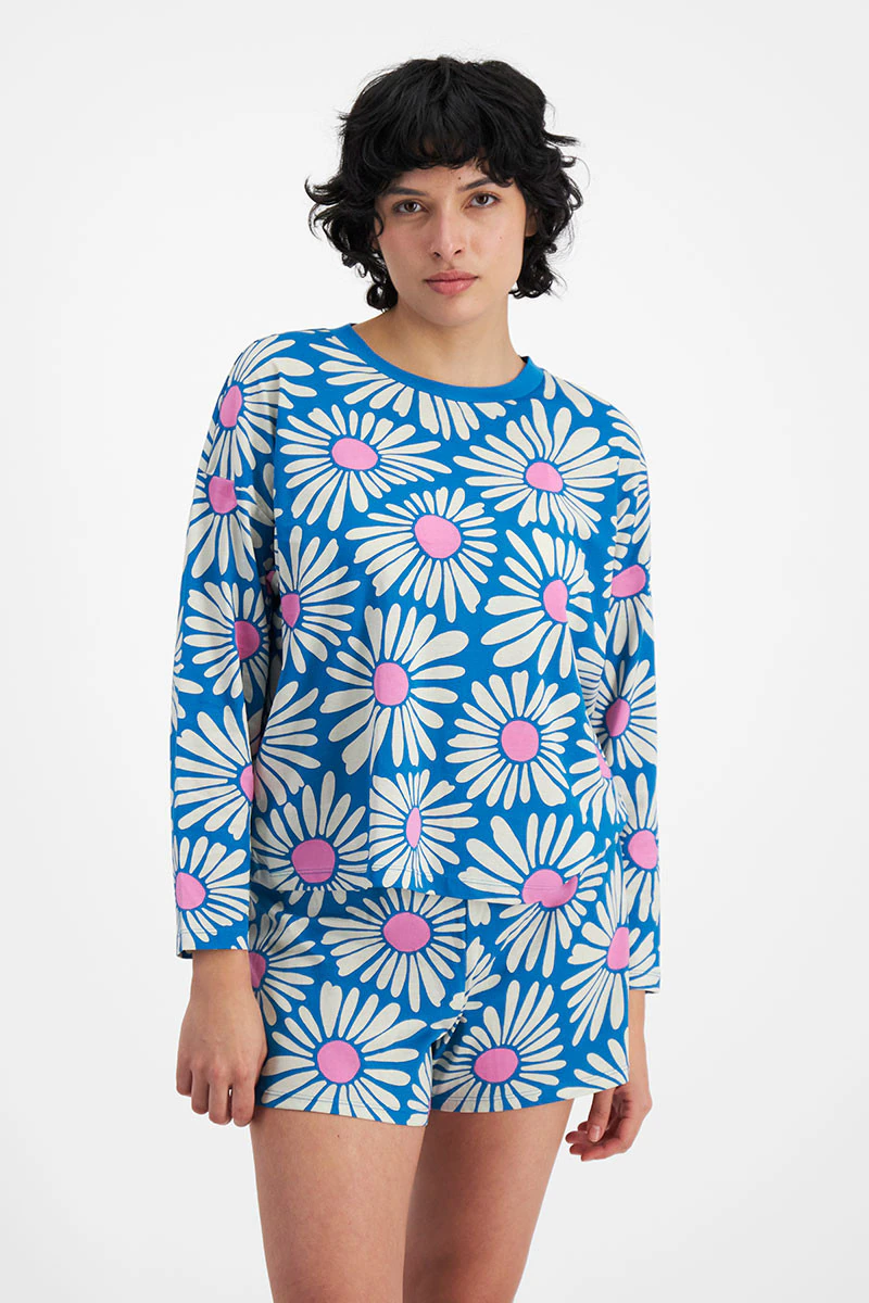 Sleep Relaxed Long Sleeve Aussie Cotton Tee