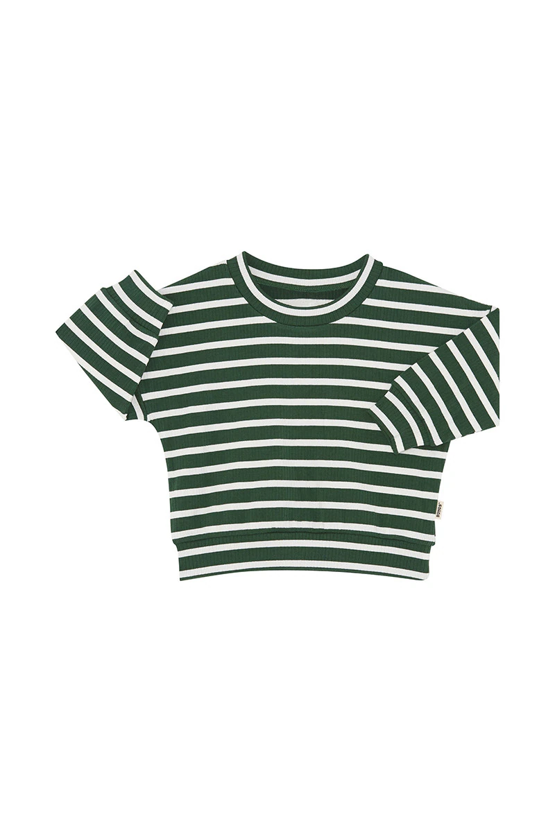 Wide Needle Rib Pullover