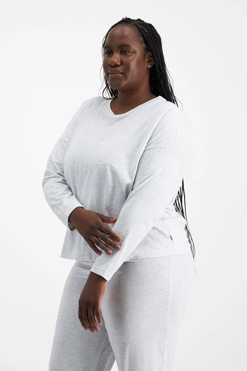 Sleep Relaxed Long Sleeve Aussie Cotton Tee