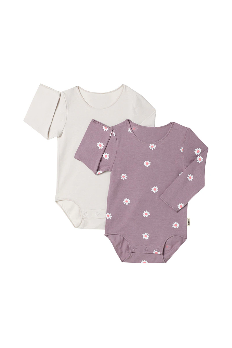 Wonderbodies Long Sleeve Bodysuit 2 Pack