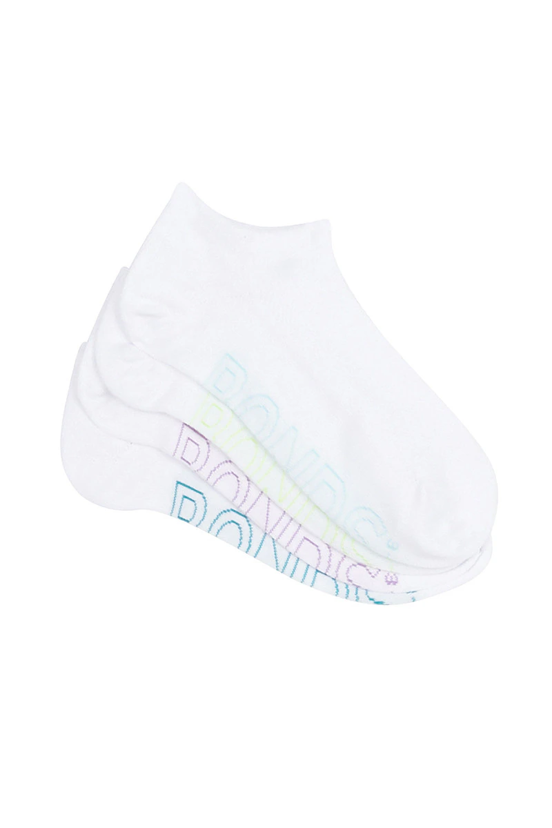 Womens Logo Light Low Cut Socks 4 Pack