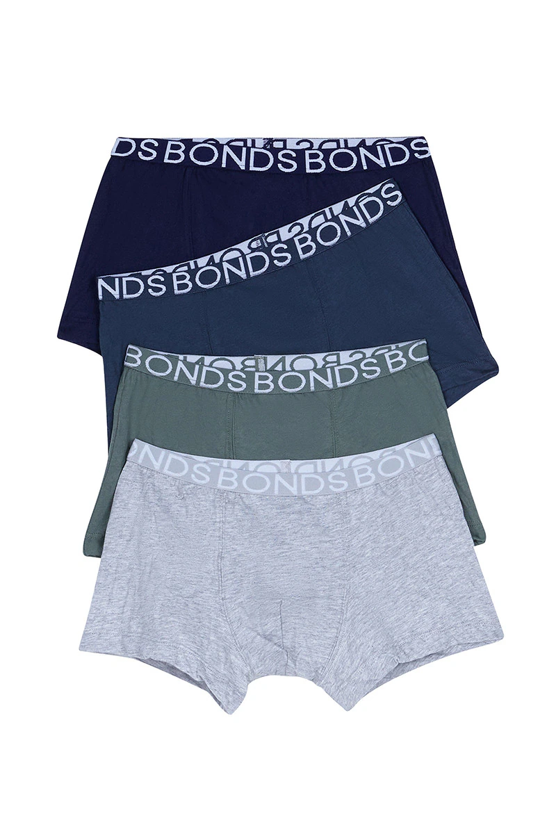 Boys Trunk 4 Pack