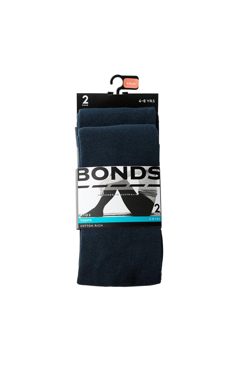 Kids School Tights 2 Pack
