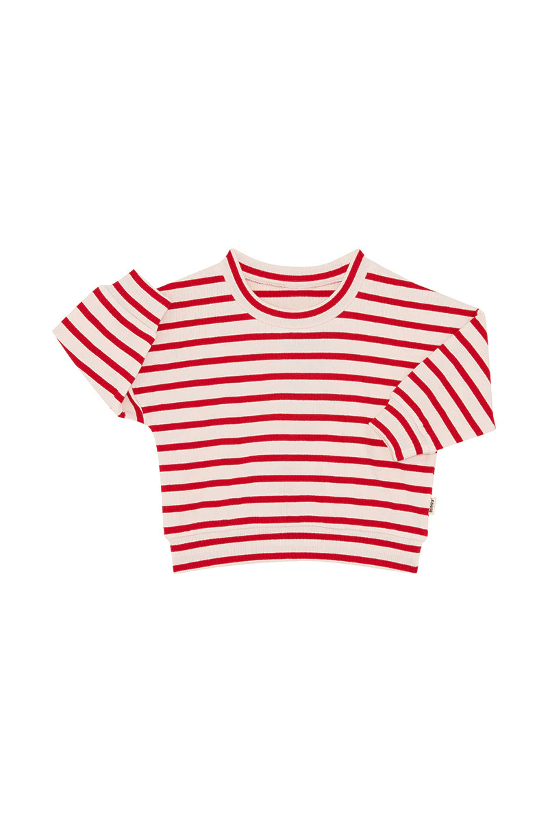 Wide Needle Rib Pullover