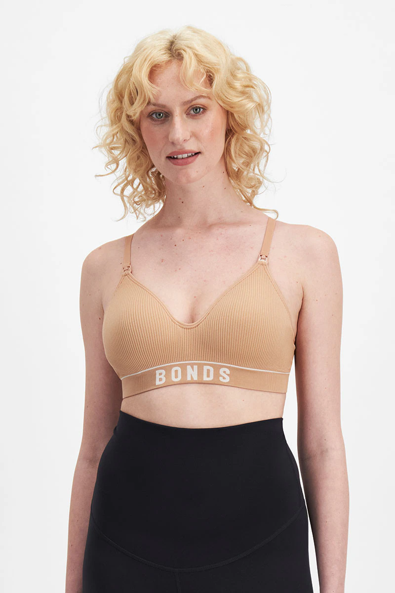 Retro Rib Maternity Wirefree Bra
