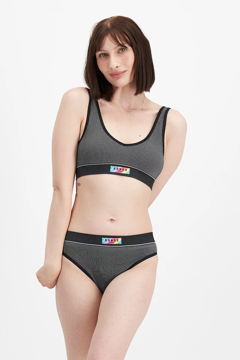 Retro Rib™ Seamless Tonal Hi Bikini