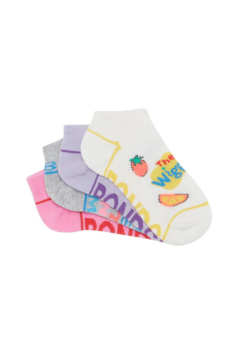 Bonds x The Wiggles Low Cut Trainer 4 Pack