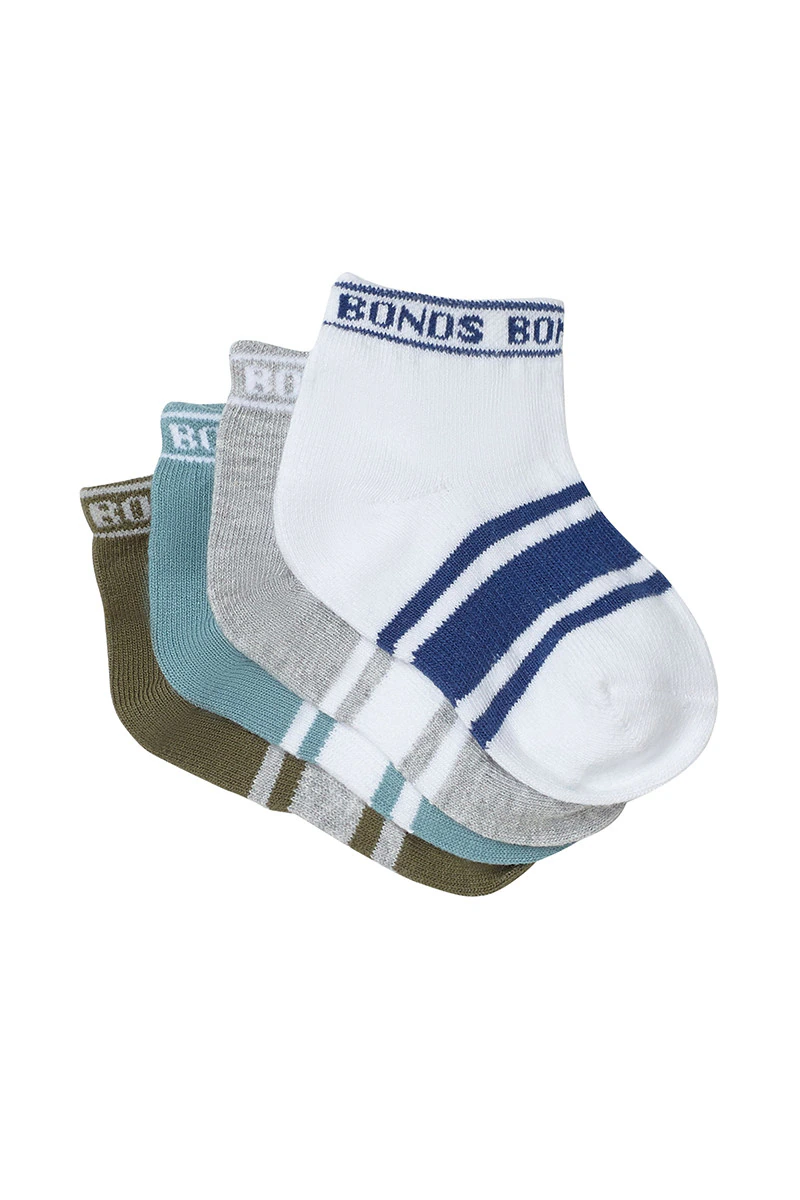 Baby Sportlet Socks 4 Pack