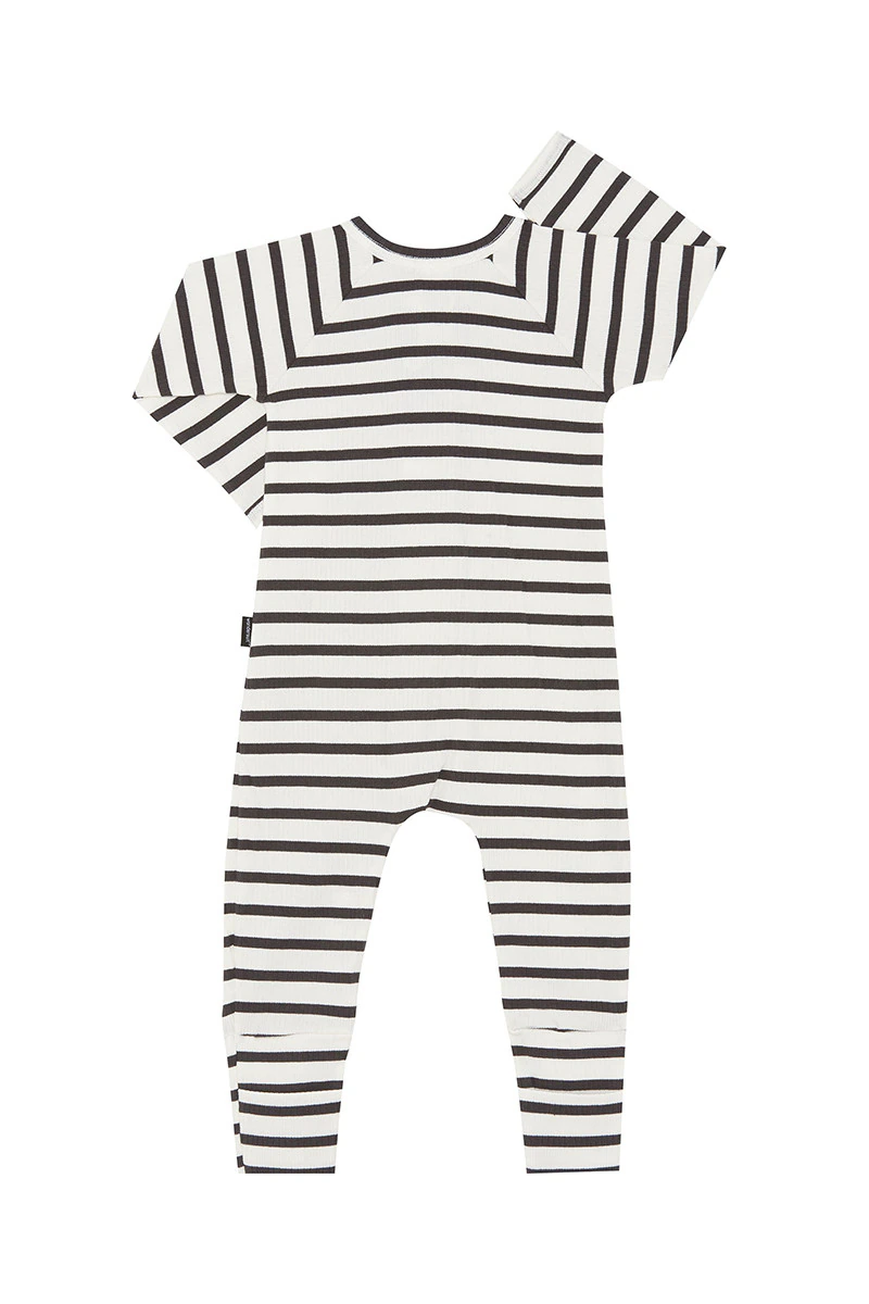 Wide Needle Rib Zippy