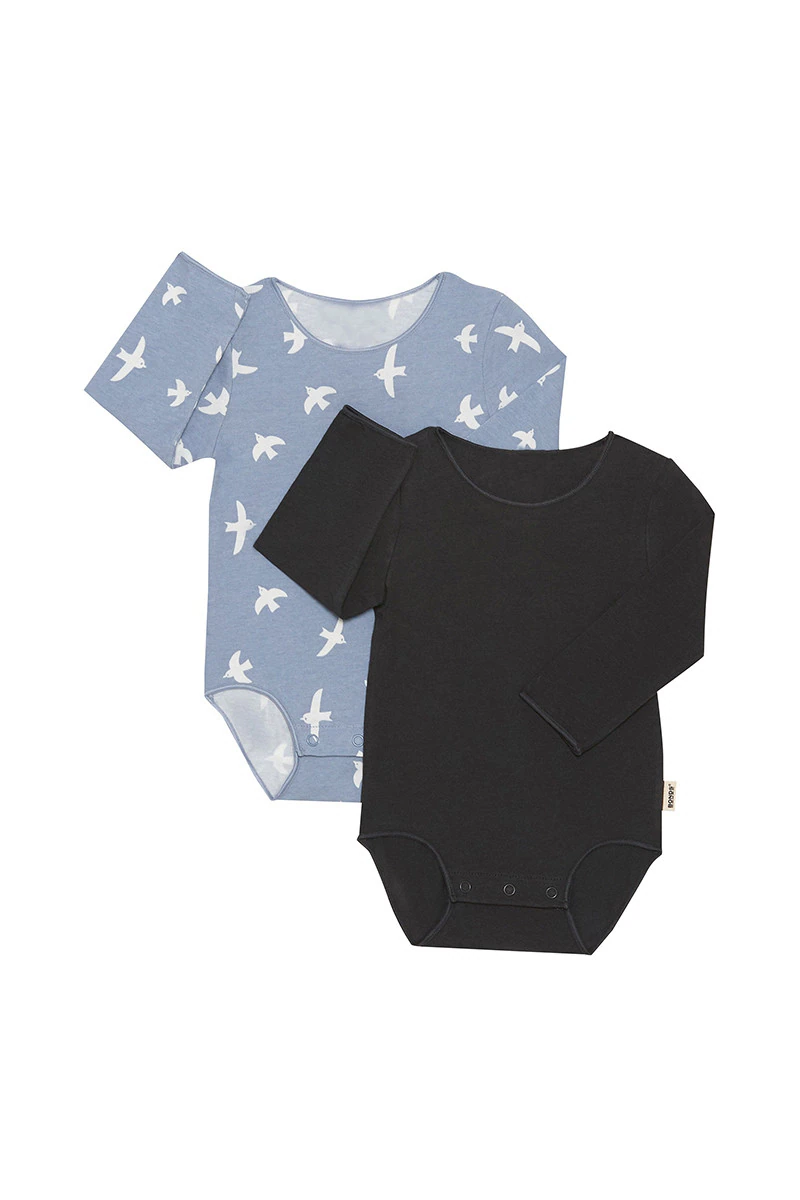 Wonderbodies Long Sleeve Bodysuit 2 Pack